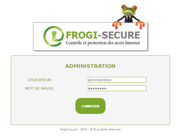 Console Administration Simple Acces Direct